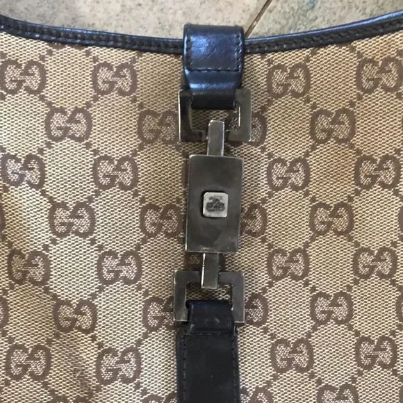 Vintage Gucci Jackie hobo handbag. - Picture 13 of 15